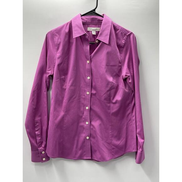 Banana Republic Tops - Banana Republic Women Long Sleeves Collard Button Up Blouse Cotton Blend Sz 10